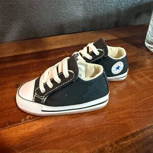 Converse Kids Black and White Sneakers